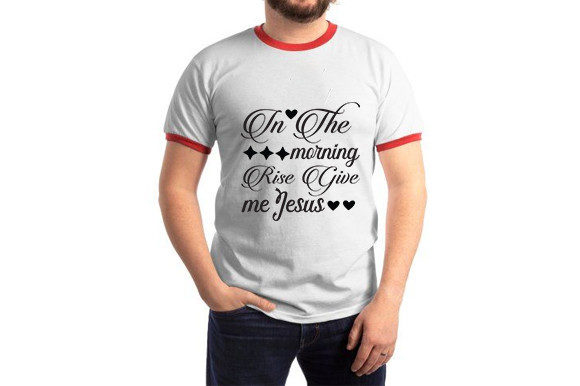 Christian Jesus SVG Design: Graphics & T-Shirt Designs