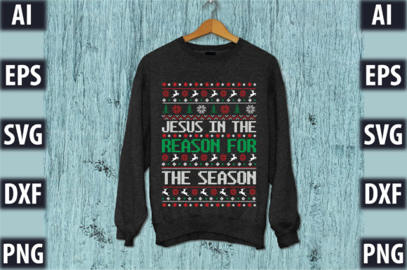 Jesus in the Reason for the Season Design Review